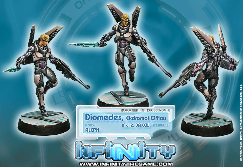 Aleph: Diomedes, Ekdromoi Officer (Mk I 2, DA, CCW)