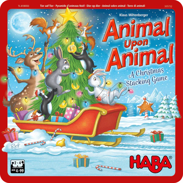 Animal Upon Animal A Christmas Stacking Game