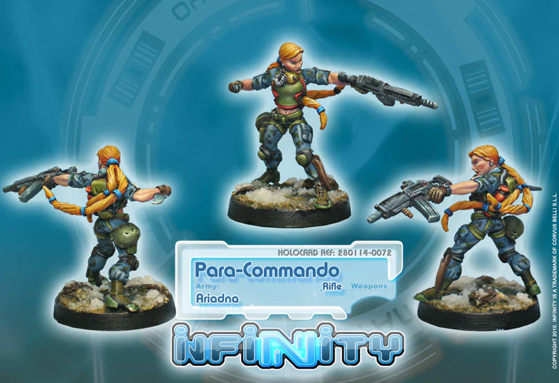 Ariadna: Para-Commando w/Rifle (1)