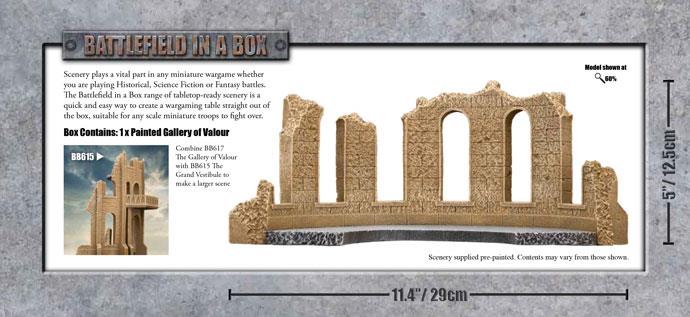 Battlefield In A Box: Gallery of Valour Sandstone - Image 2
