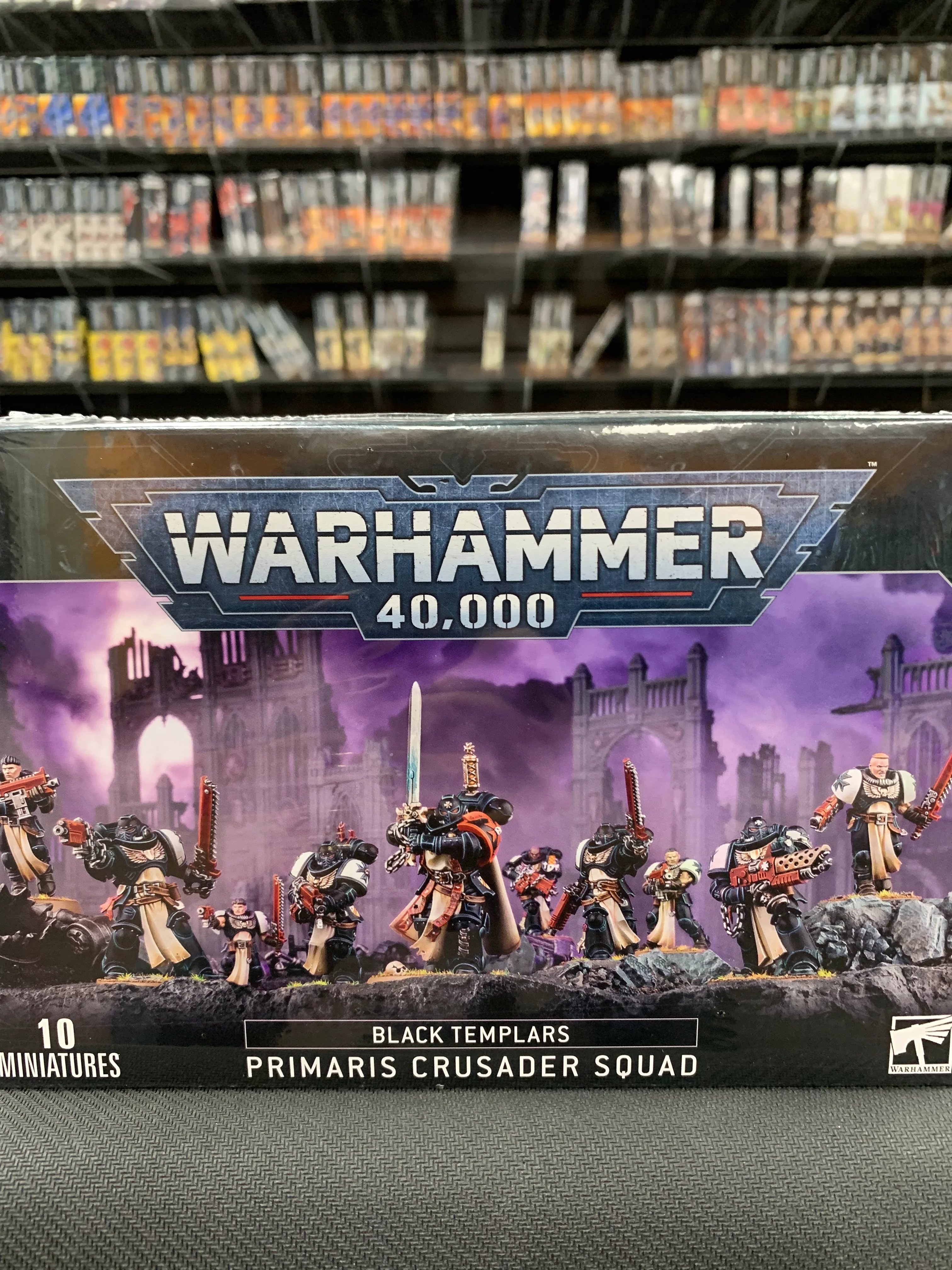 Black Templar: Primaris Crusader Squad