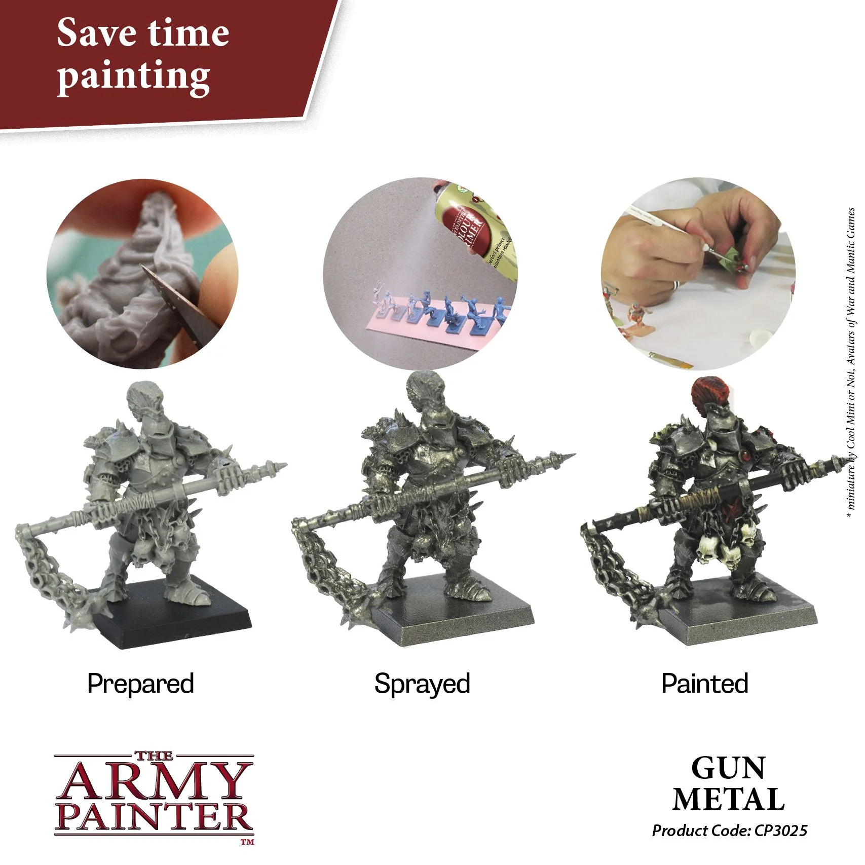 Colour Primer - Gun Metal - Image 2