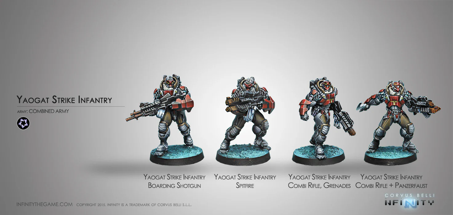 Combined Army: Yaogat Strike Infantry Unit Box