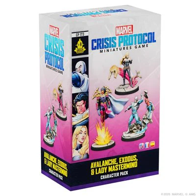 Crisis Protocol: Avalanche, Exodus & Lady Mastermind Character Pack