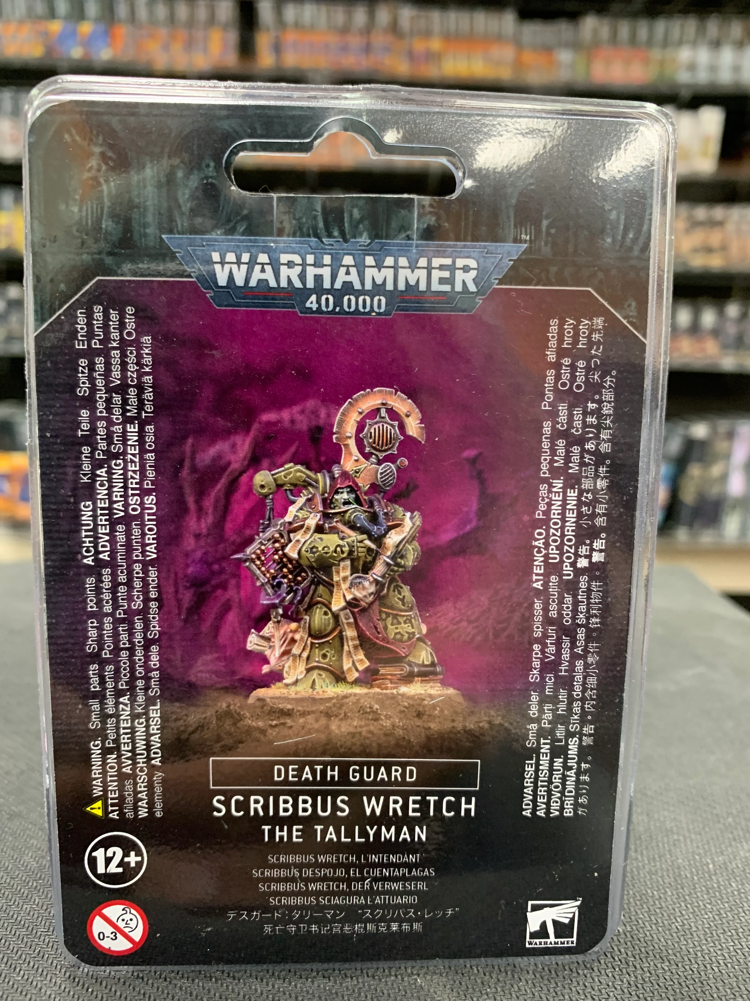Death Guard: Scribbus Wretch, the Tallyman