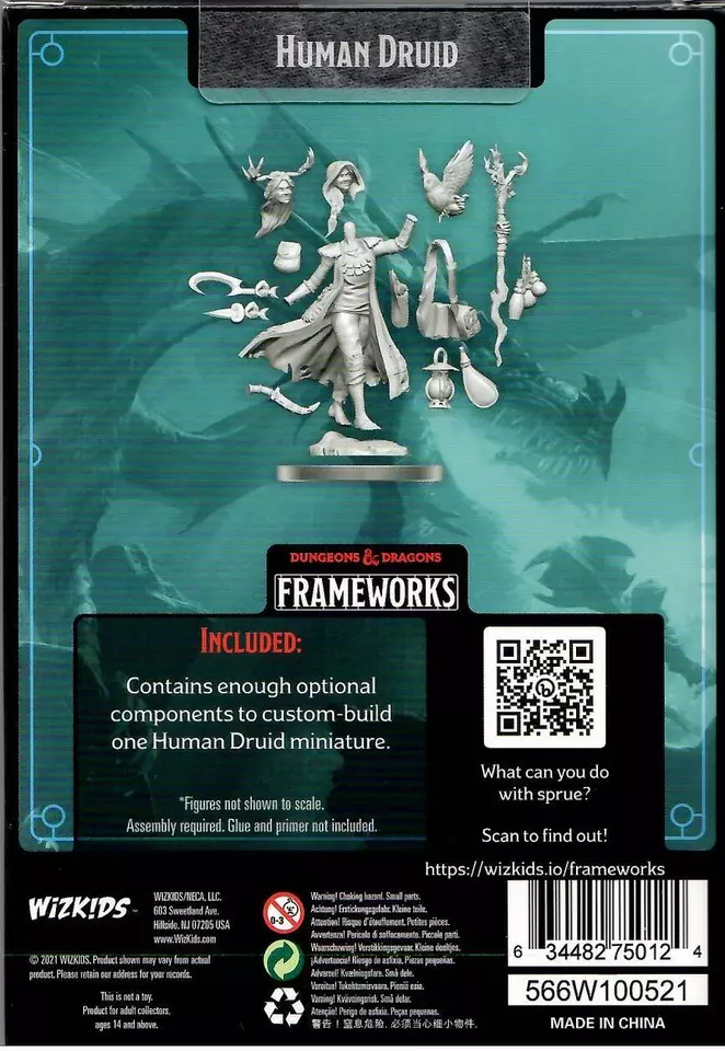Dungeons & Dragons: Frameworks Human Druid Female - Image 2