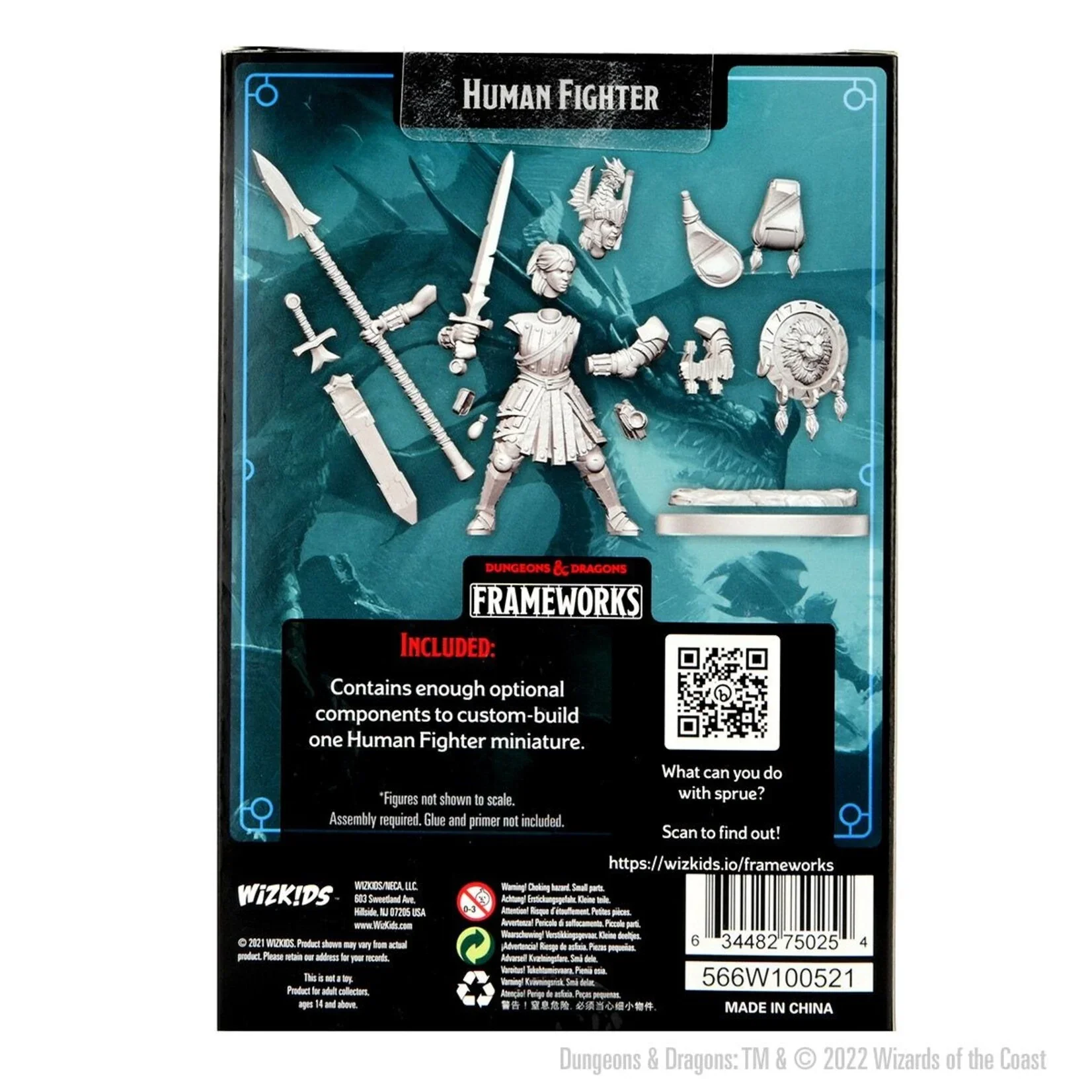 Dungeons & Dragons: Frameworks Human Fighter Female - Image 2