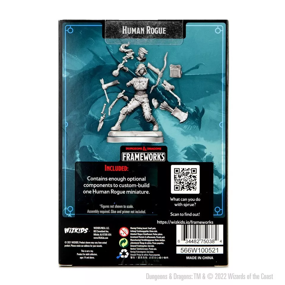 Dungeons & Dragons: Frameworks Human Rogue Female - Image 2