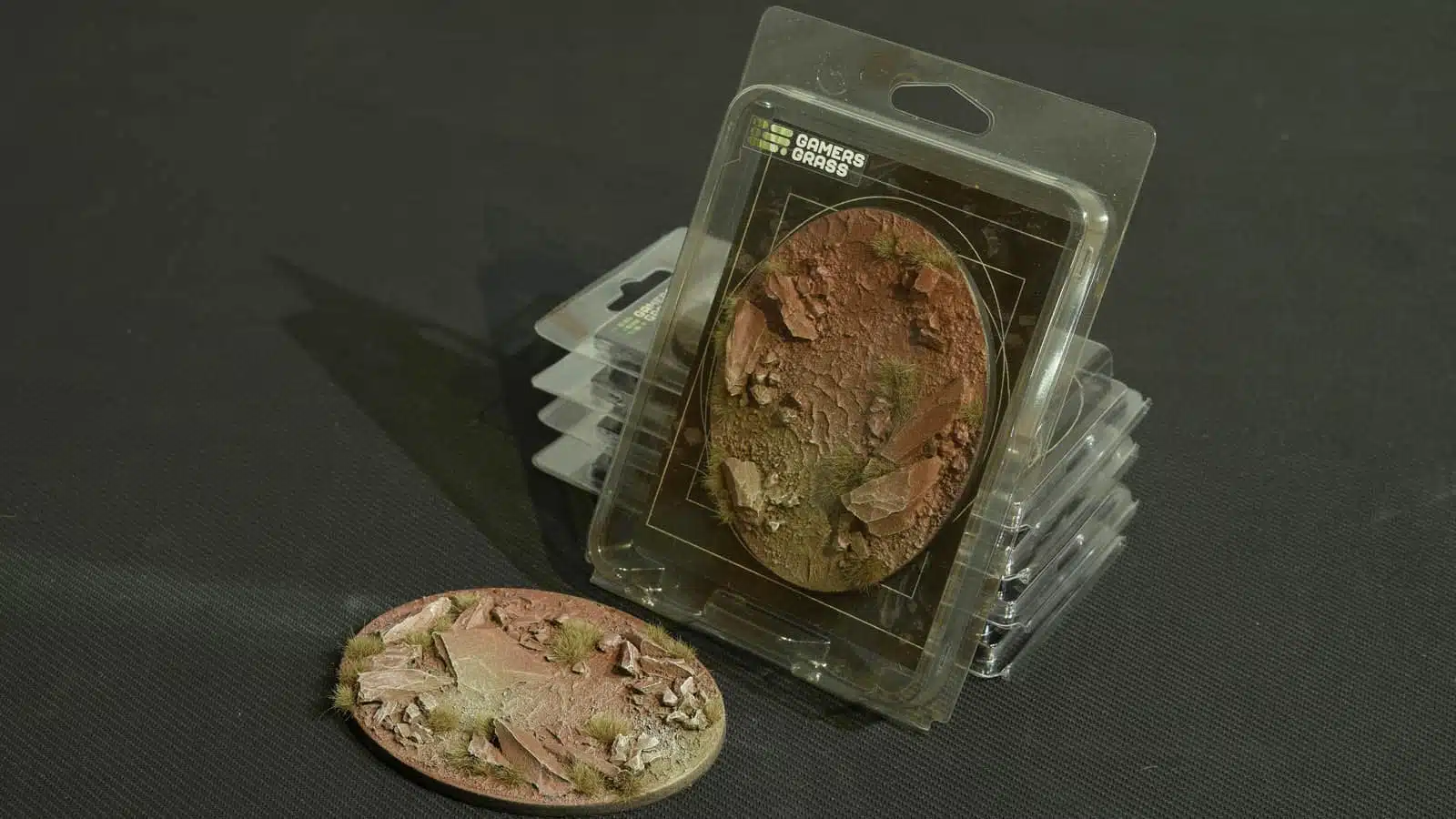 Gamer Grass: Badlands Bases, Oval 120mm