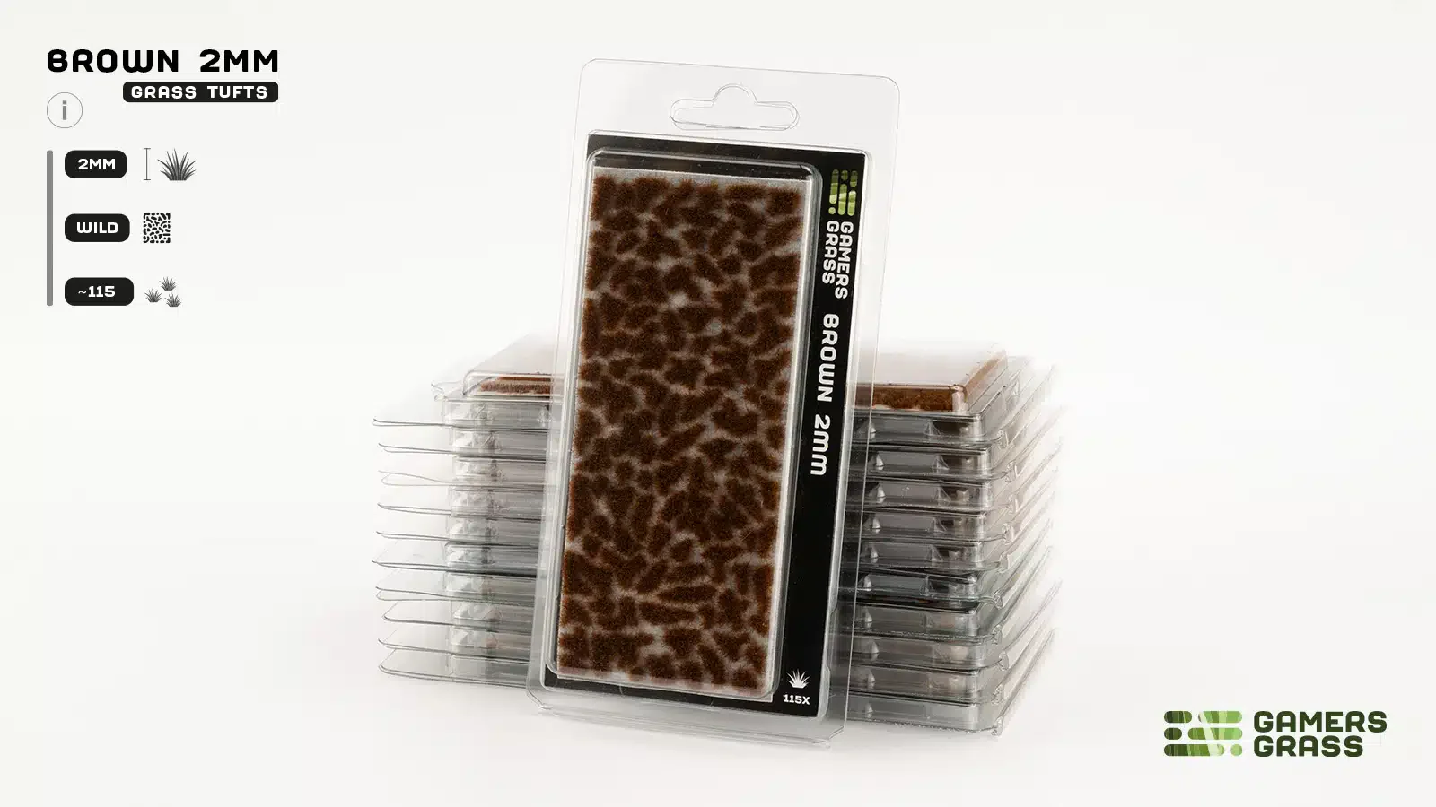 Gamer Grass: Brown Grass Tufts 2mm