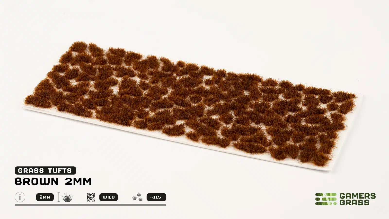 Gamer Grass: Brown Grass Tufts 2mm - Image 2