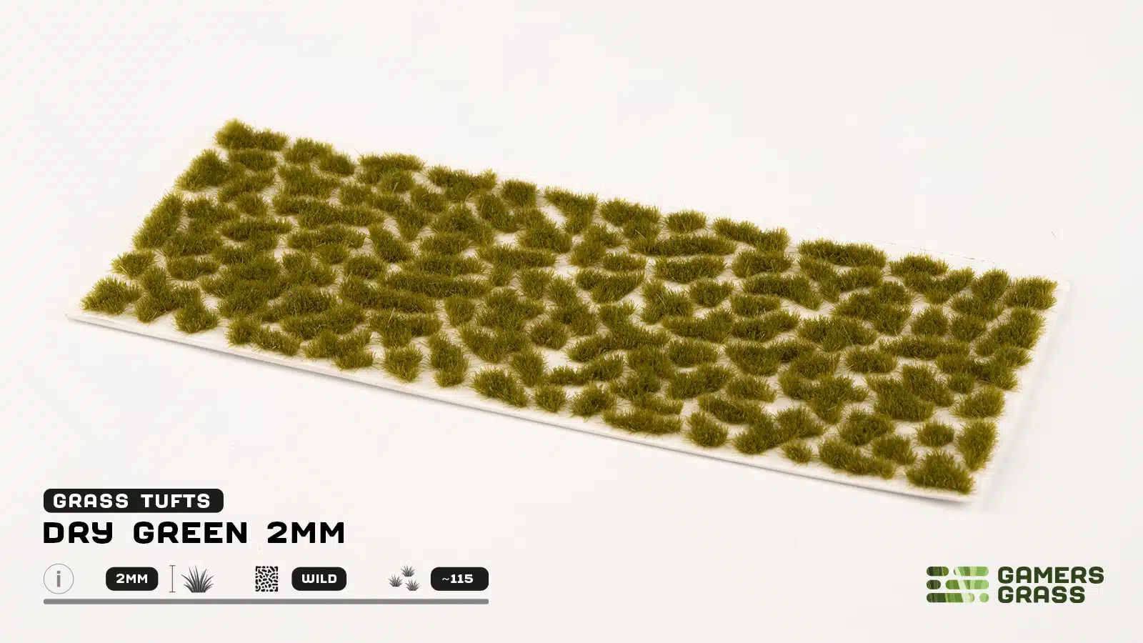Gamer Grass: Dry Green Grass Tufts 2mm - Image 2