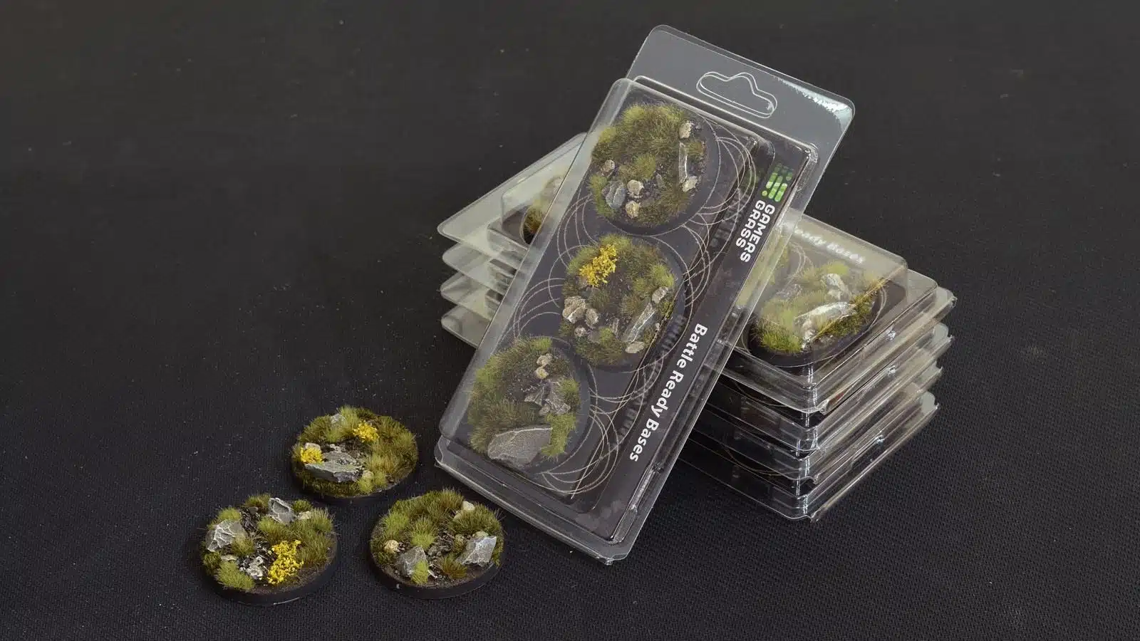 Gamer Grass: Highland Bases, Round 50mm x 3