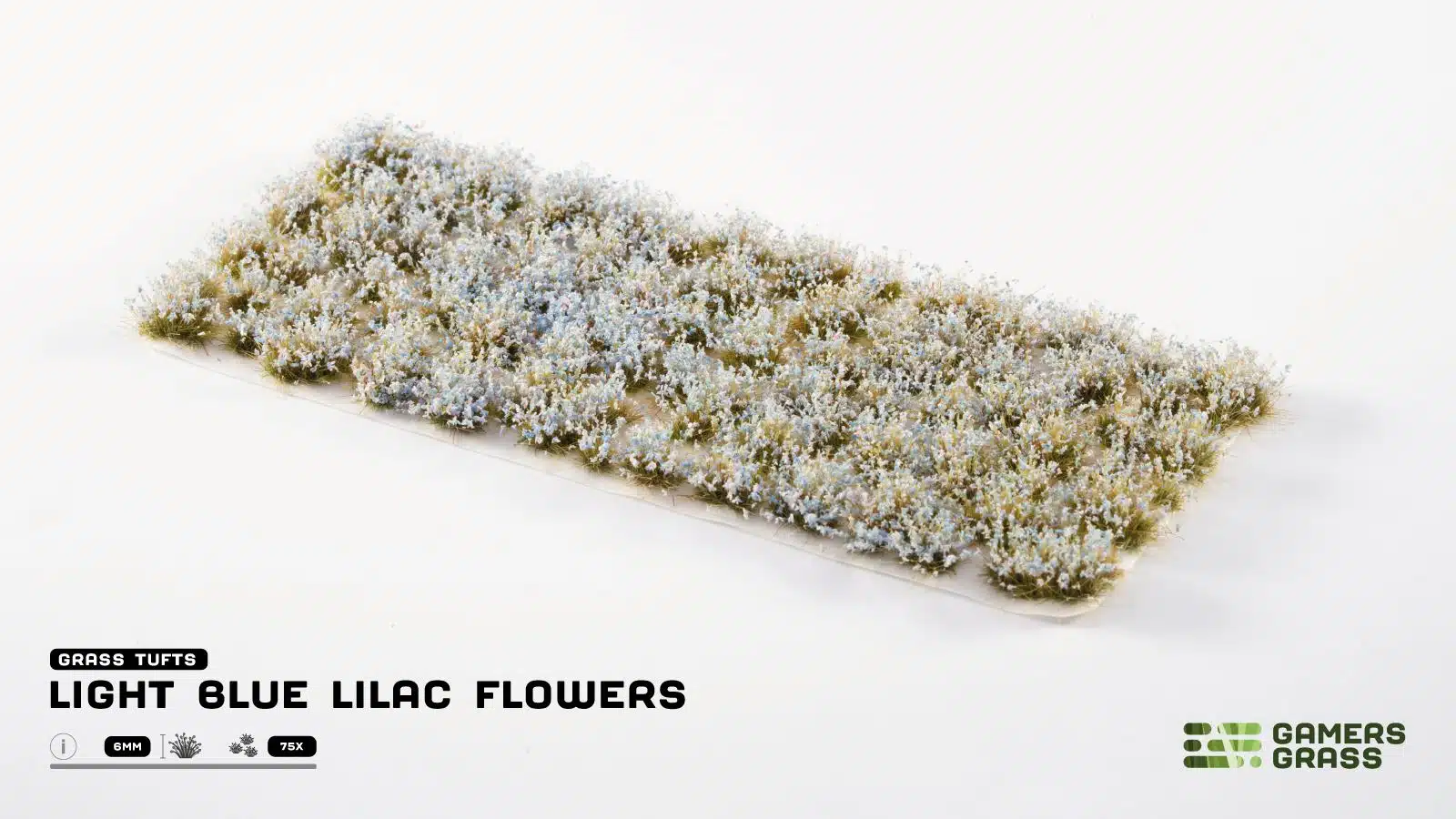 Gamer Grass: Light Blue Lilac Flowers - Image 2