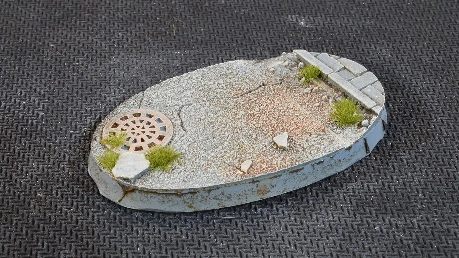 Gamer Grass: Urban Warfare Bases, Oval 60 mm x 4