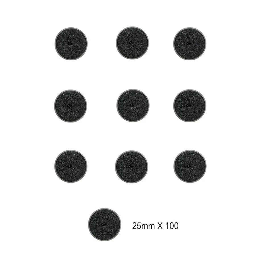 Games Workshop: 25mm Bases x100