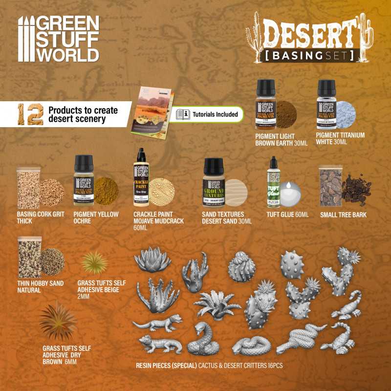 Green Stuff World: Desert Basing Set - Image 2