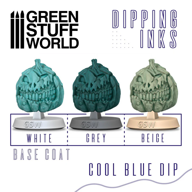 Green Stuff World: Dipping ink 60 ml - COOL BLUE DIP - Image 2