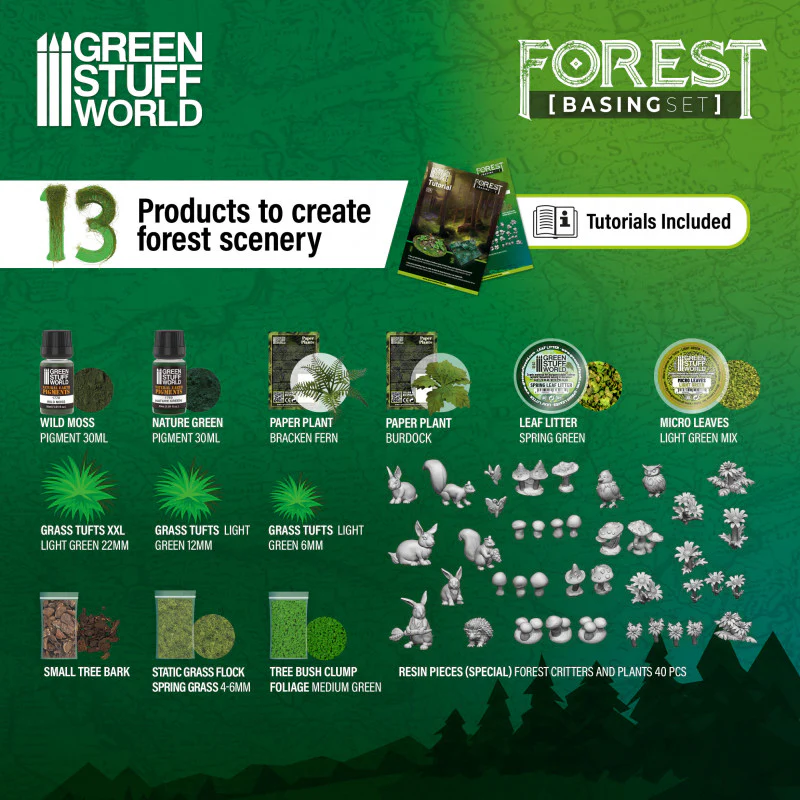 Green Stuff World: Forest Basing Set - Image 2