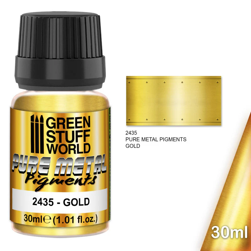 Green Stuff World: Pigment Gold