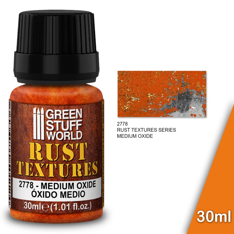 Green Stuff World: Rust Textures - MEDIUM OXIDE RUST 30ml
