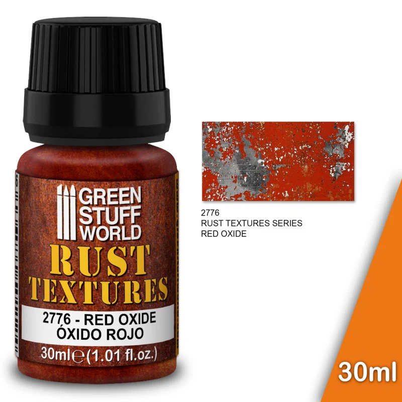 Green Stuff World: Rust Textures - RED OXIDE RUST 30ml