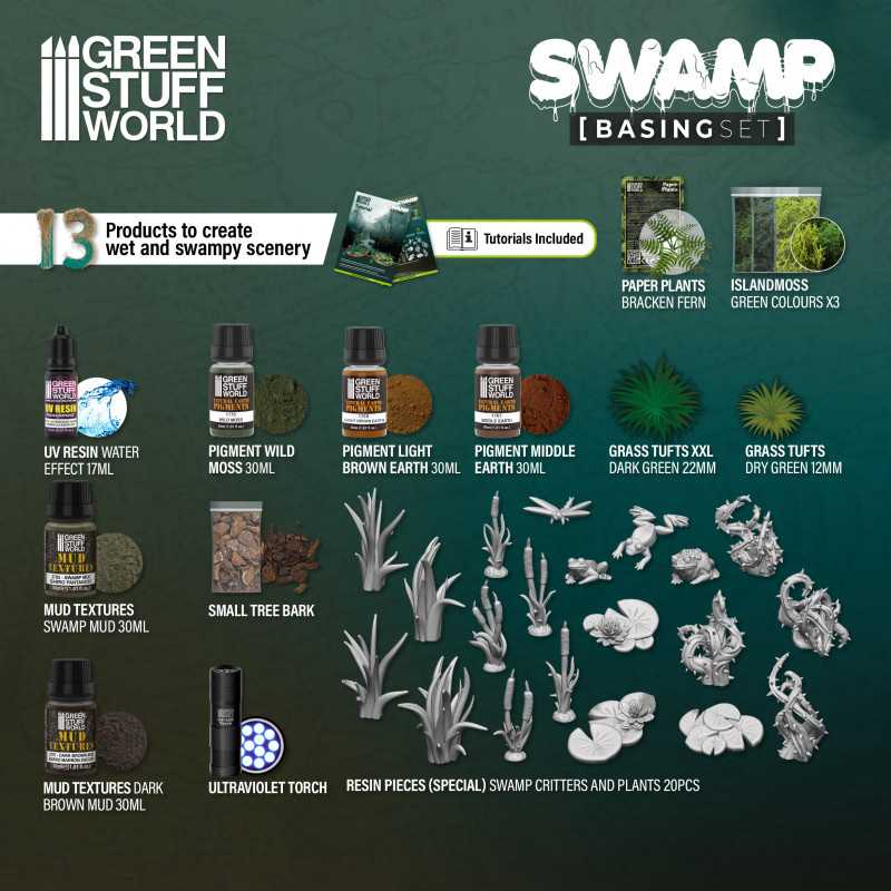 Green Stuff World: Swamp Basing Set - Image 2