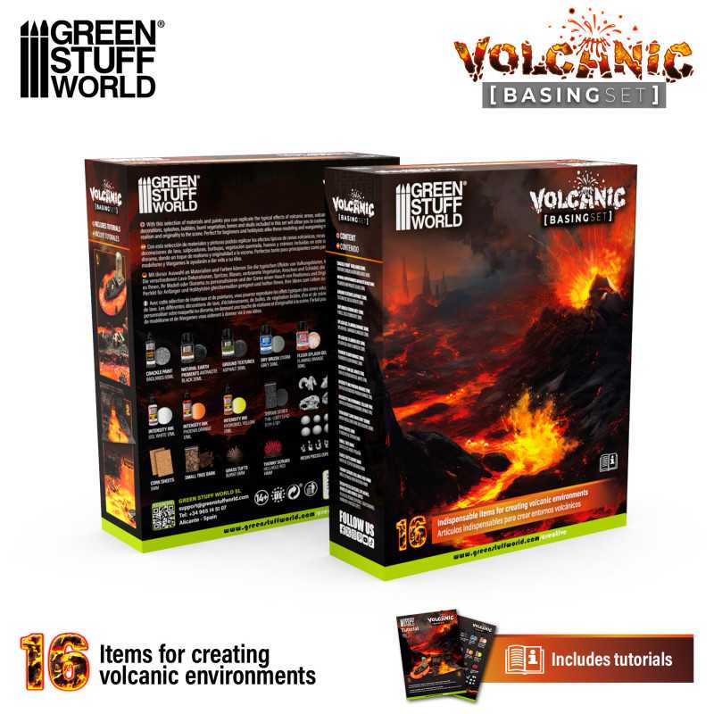 Green Stuff World: Volcanic Basing set