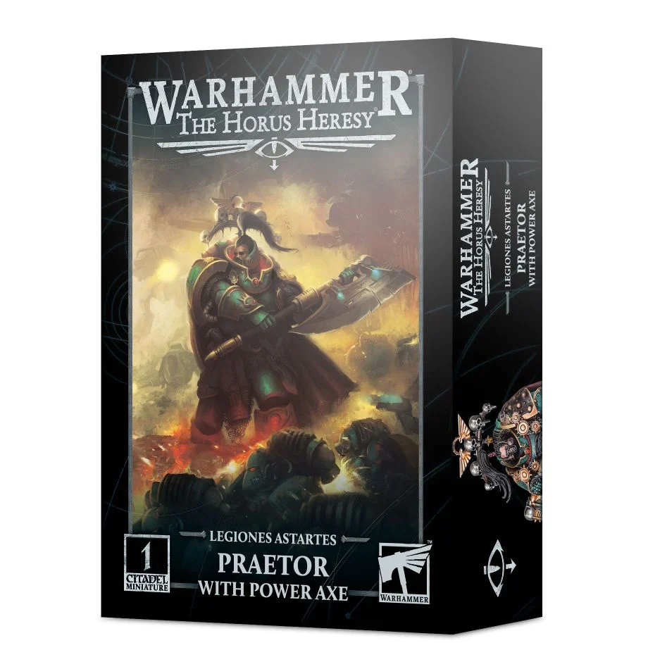Horus Heresy:  Praetor with Power Axe