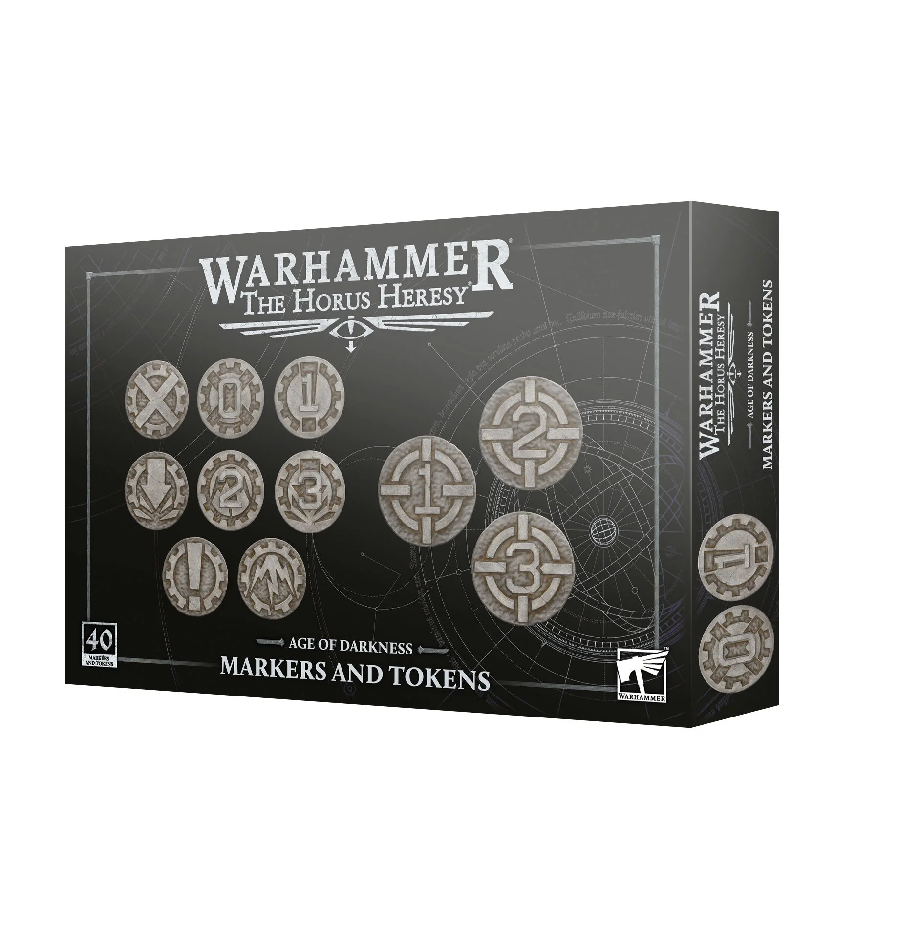 Horus Heresy: Saturnine Age of Darkness Markers and Tokens