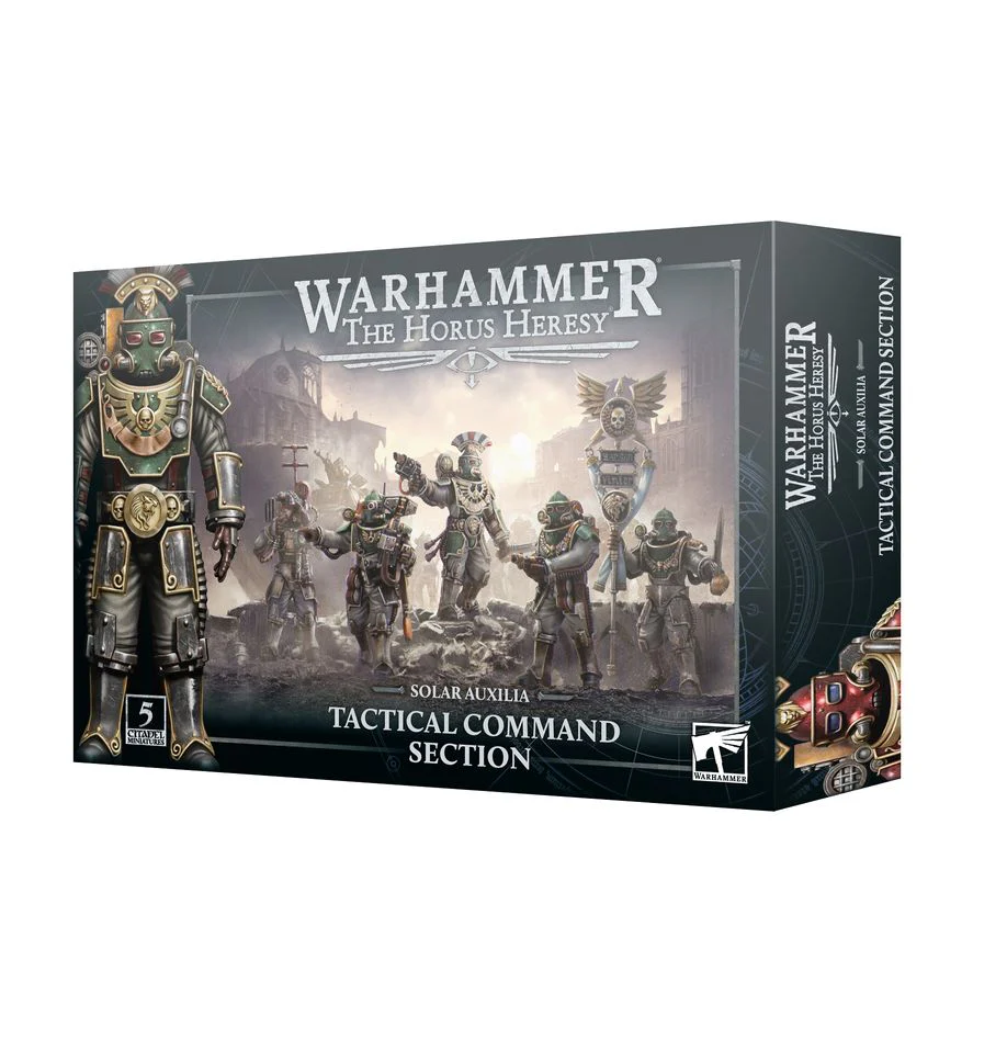 Horus Heresy:  Solar Auxilia Tactical Command Section