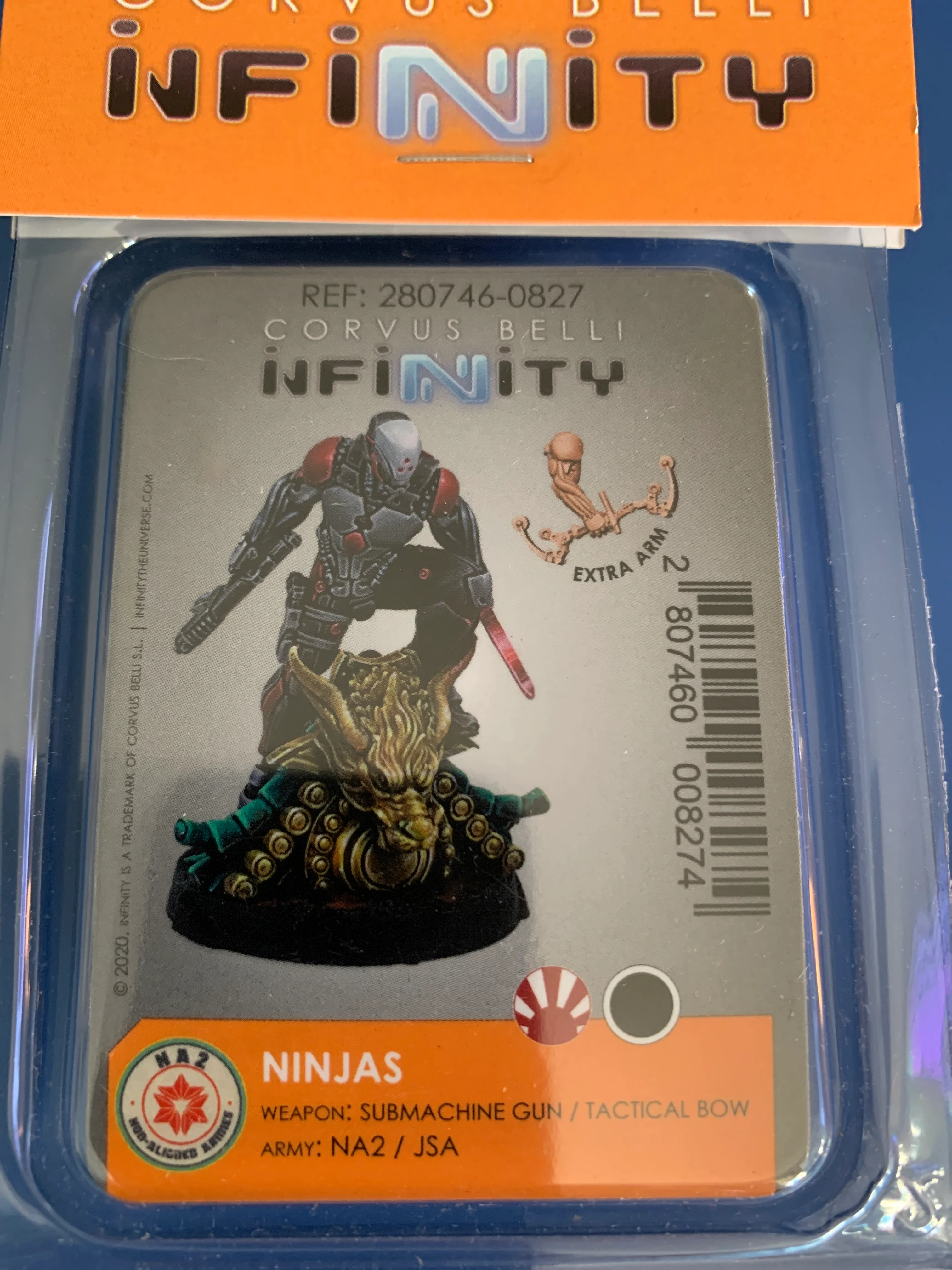 NA2: Ninjas (submachine gun, tactical bow)