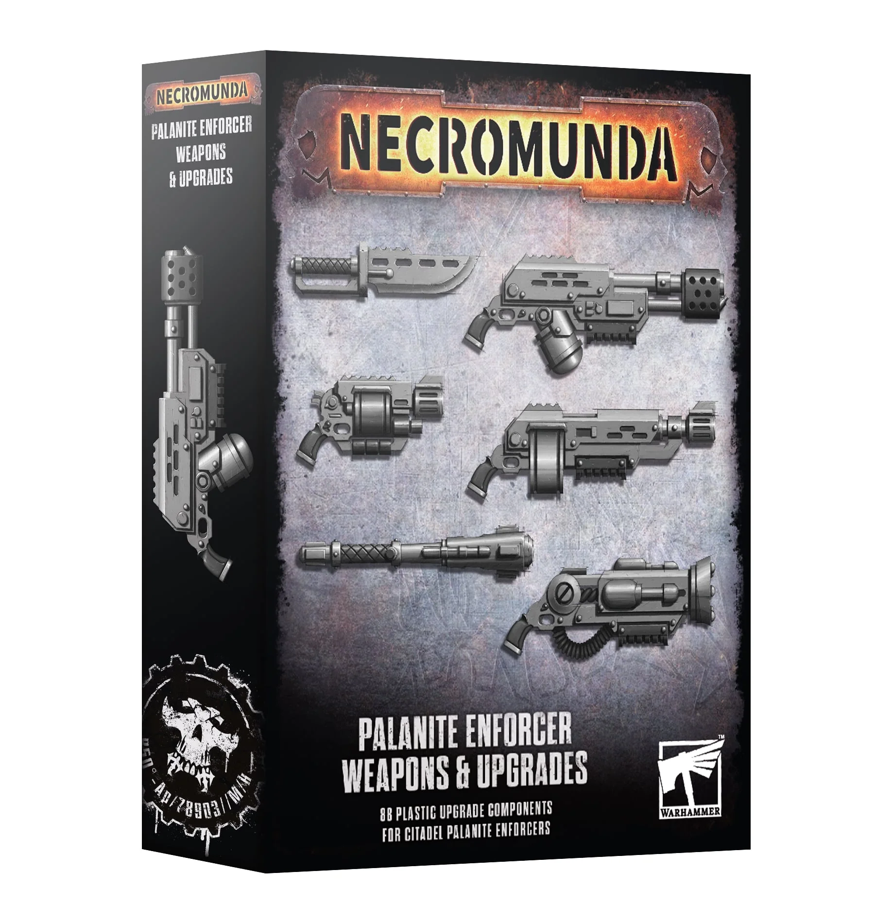 Necromunda: Palanite Enforcers Weapons and Upgrades