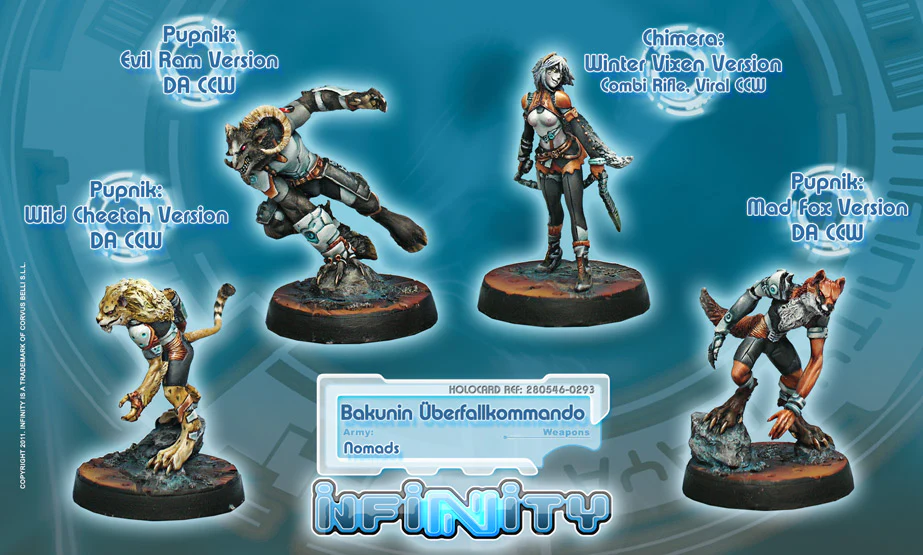 Nomads: Bakunin berfallkommando BOX