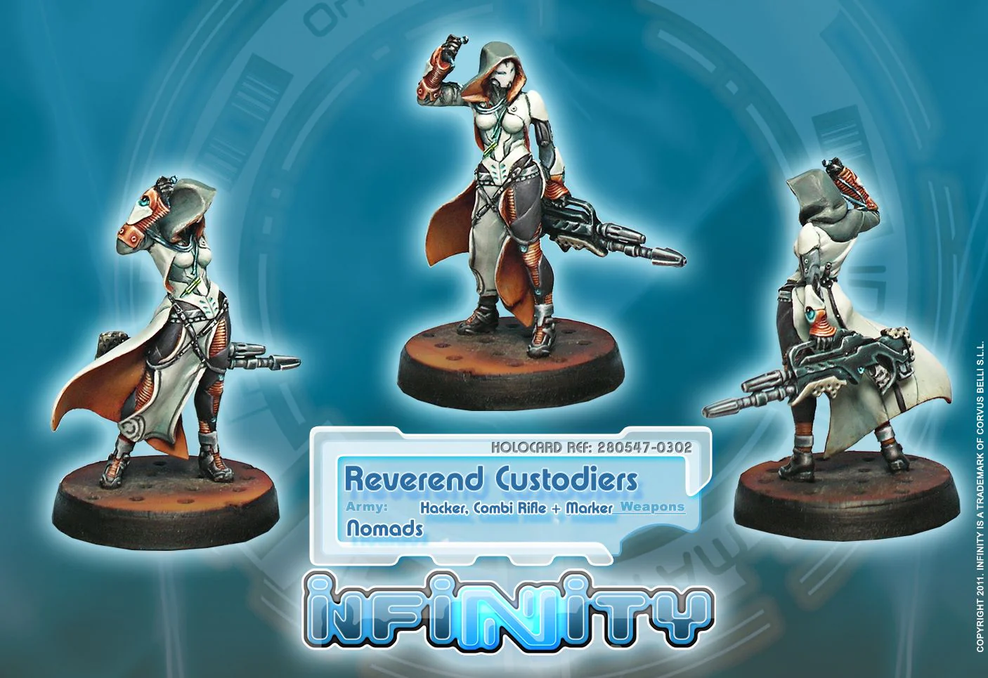 Nomads: Reverend Custodiers (Hacker, Combi Rifle + Marker)
