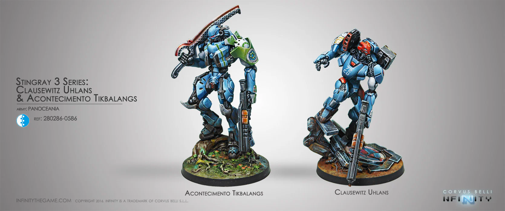 PanOceania: Clausewitz Uhlans & Acontecimento Tikbalangs