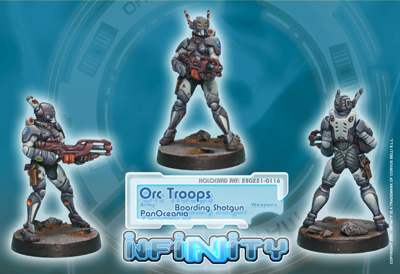 PanOceania: Orc Trooper (Boarding Shotgun)