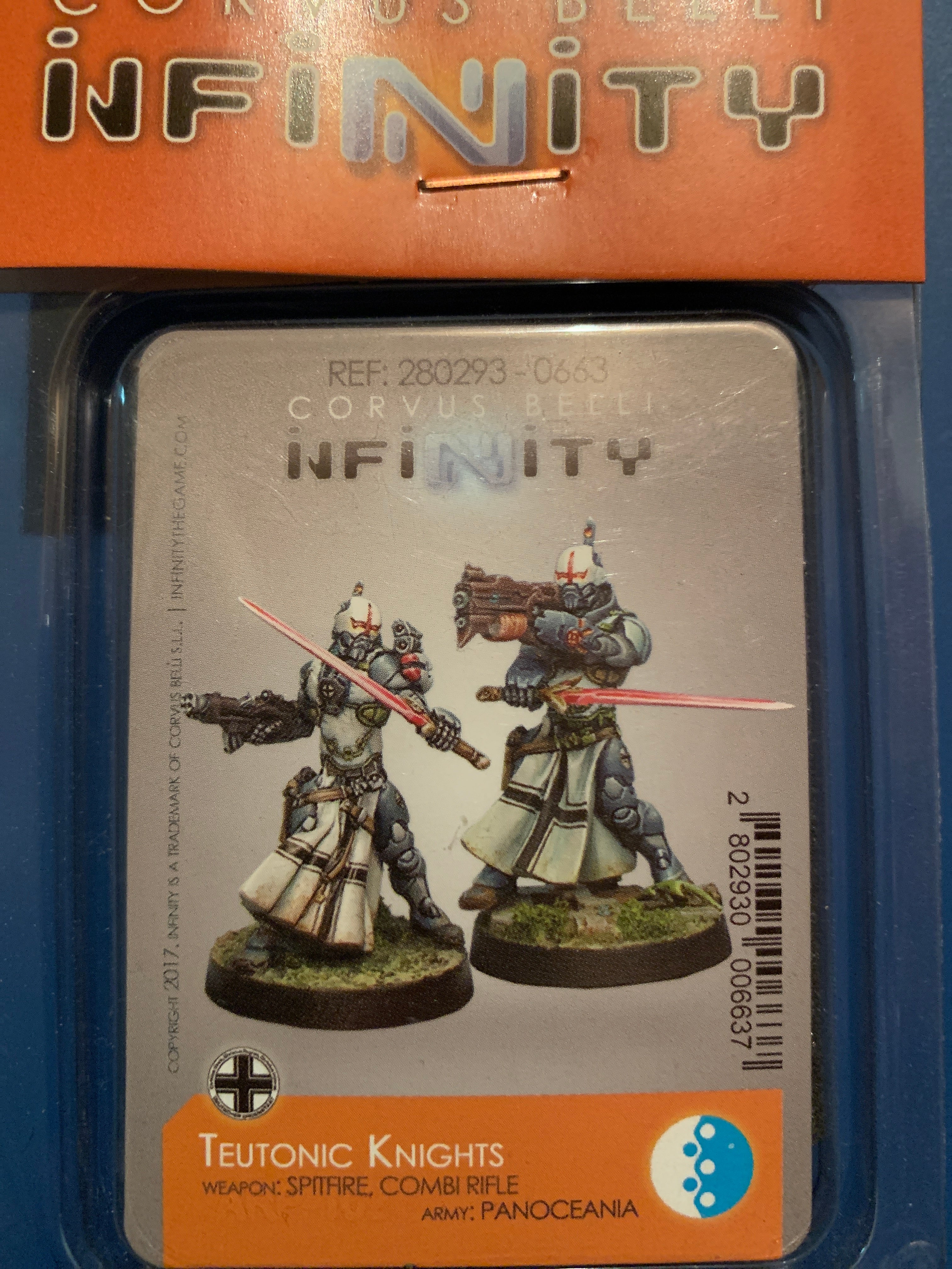 PanOceania: Teutonic Knights (Spitfire, Combi Rifle)