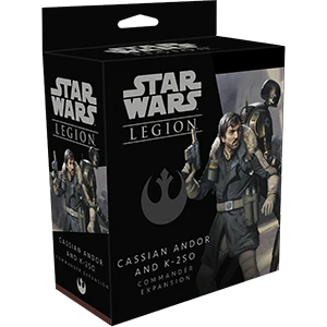 Star Wars Legion: Cassian Andor and K-2SO Commander Expansion