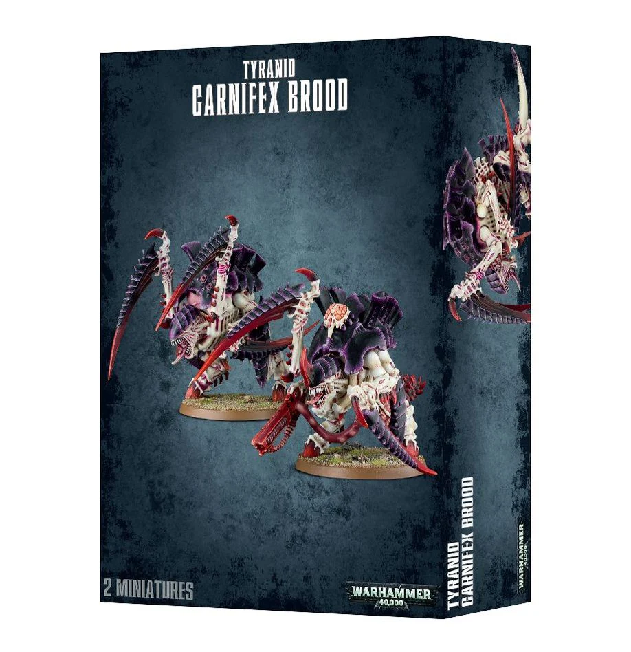 Tyranids: Old One Eye's Carnifex Brood*