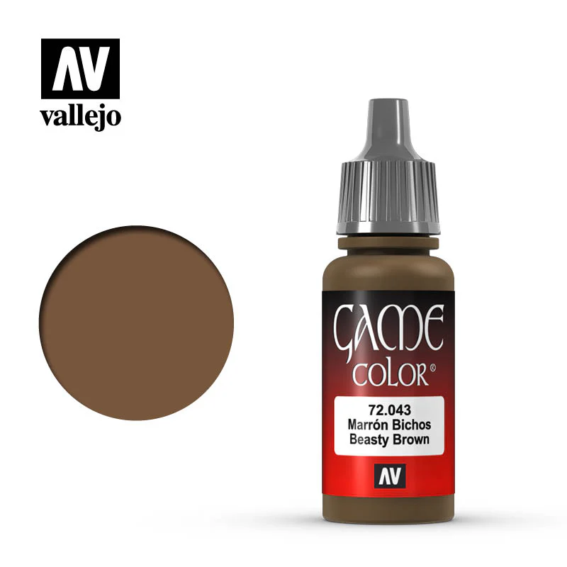 Vallejo Game Color: Beasty Brown