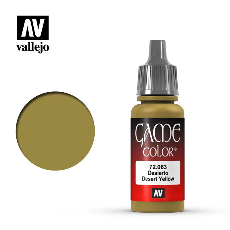 Vallejo Game Color: Desert Yellow