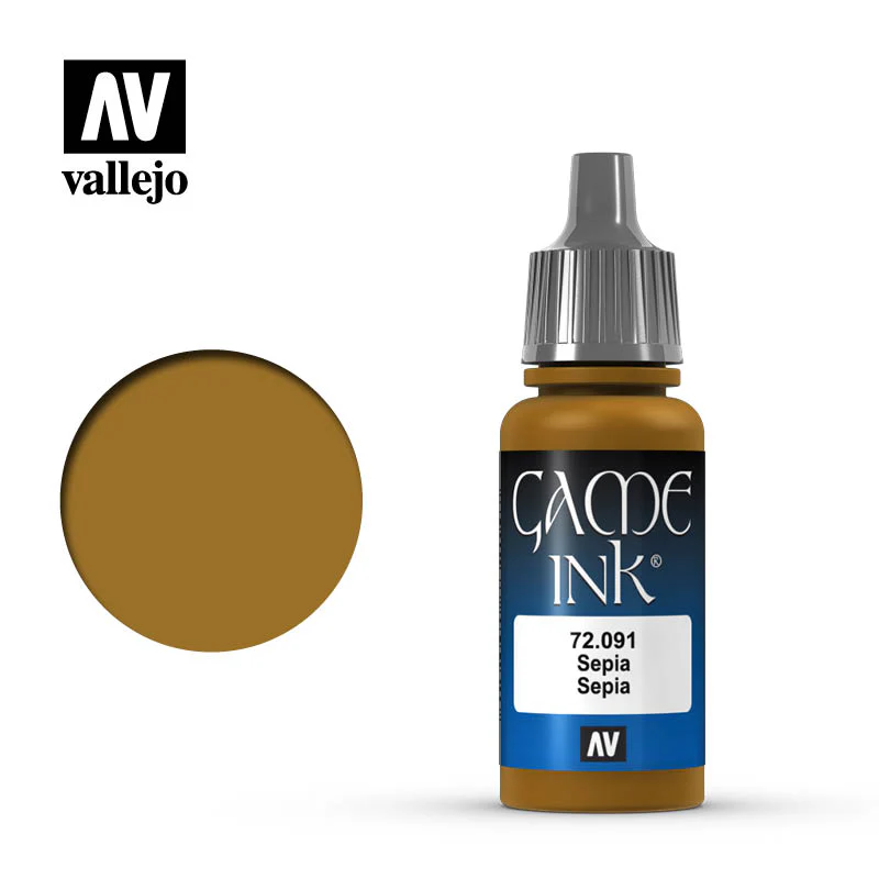 Vallejo Game Color: Sepia Ink