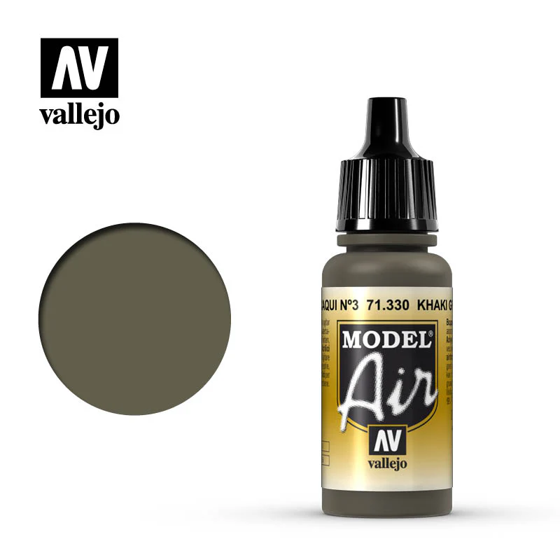Vallejo Model Air: Khaki Green Num. 3