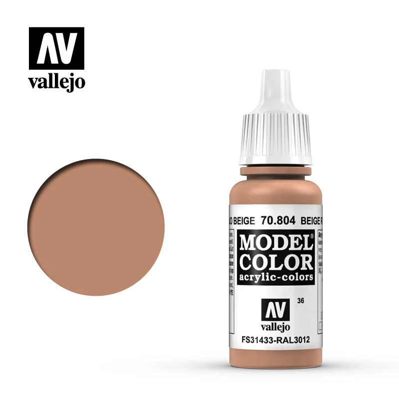 Vallejo Model Color: Beige Red