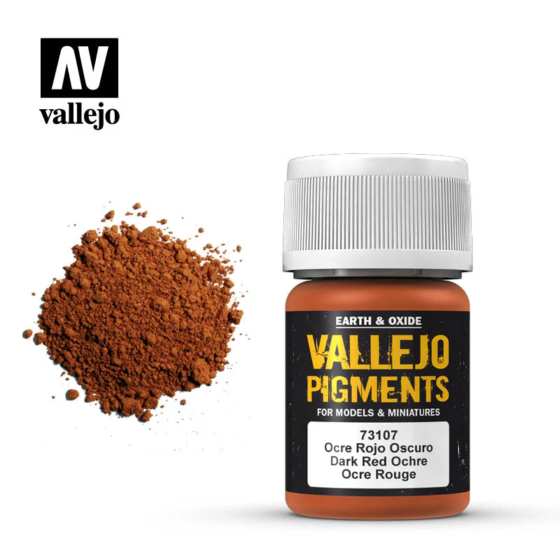 Vallejo Pigments Dark Red Ochre