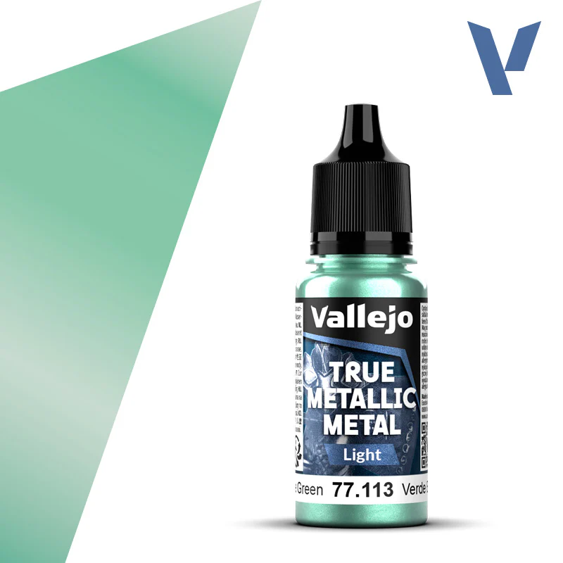 Vallejo True Metallic Metal: Beetle Green Light