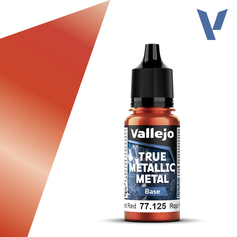 Vallejo True Metallic Metal: Forged Red