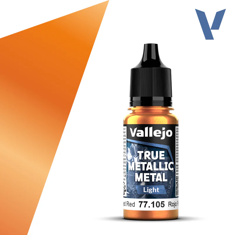 Vallejo True Metallic Metal: Forged Red Light
