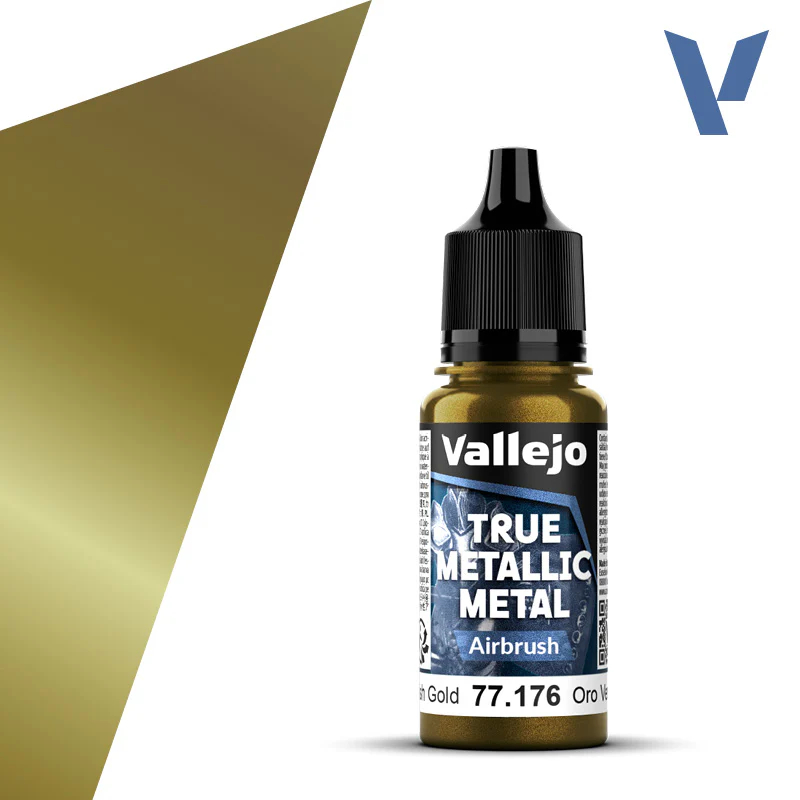 Vallejo True Metallic Metal: Greenish Gold Air